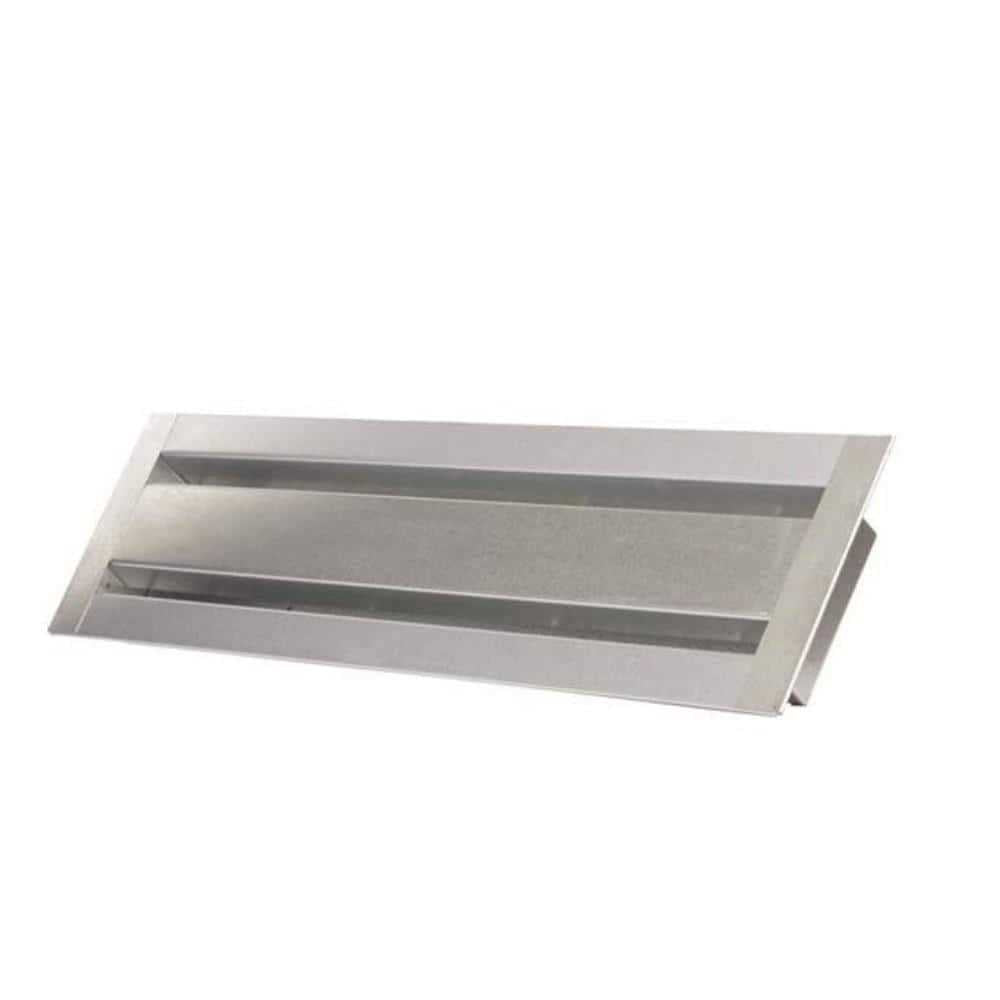14-in Silver Galvanized Steel Soffit Vent Z135