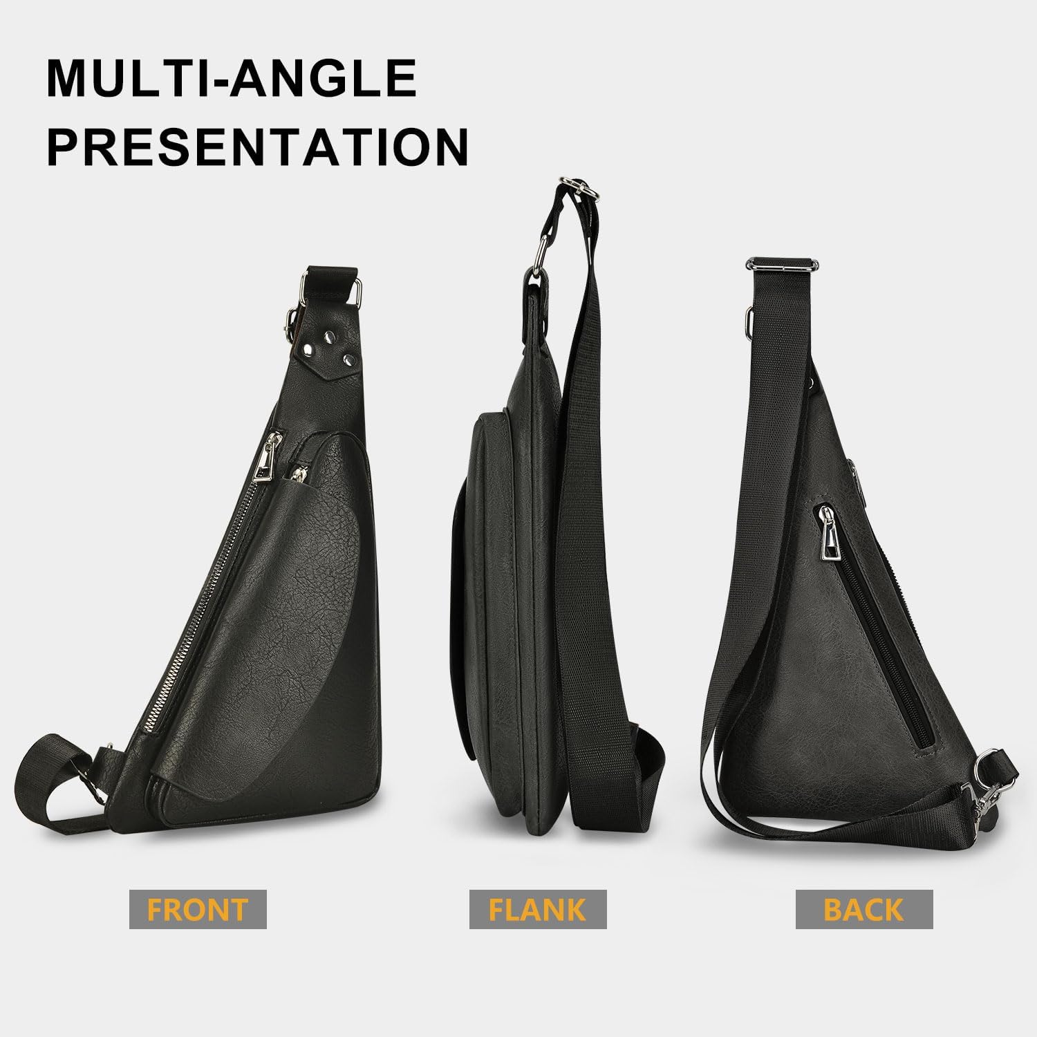 Leather Crossbody Sling Bag F682524