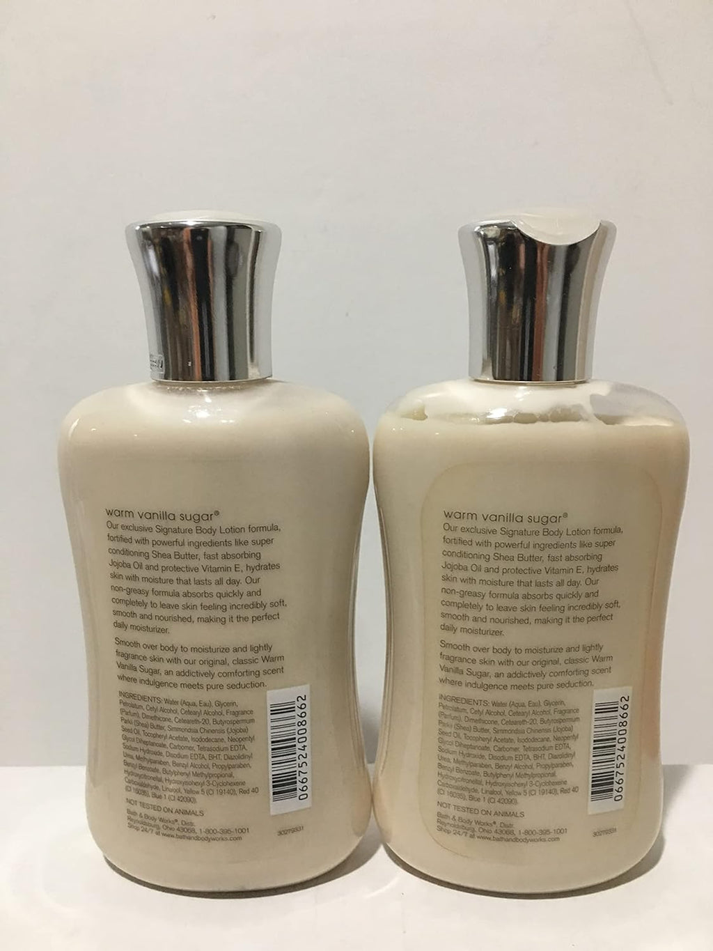 8 fl oz Pack of 2 Warm Vanilla Sugar Lotion L23244