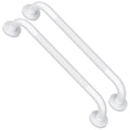 2 Pack 24 Inch Anti-Slip Shower Grab Bars with Rubber Grip Chrome Stainless Steel Bathroom Wall Mount Grab Bar Handle E767861