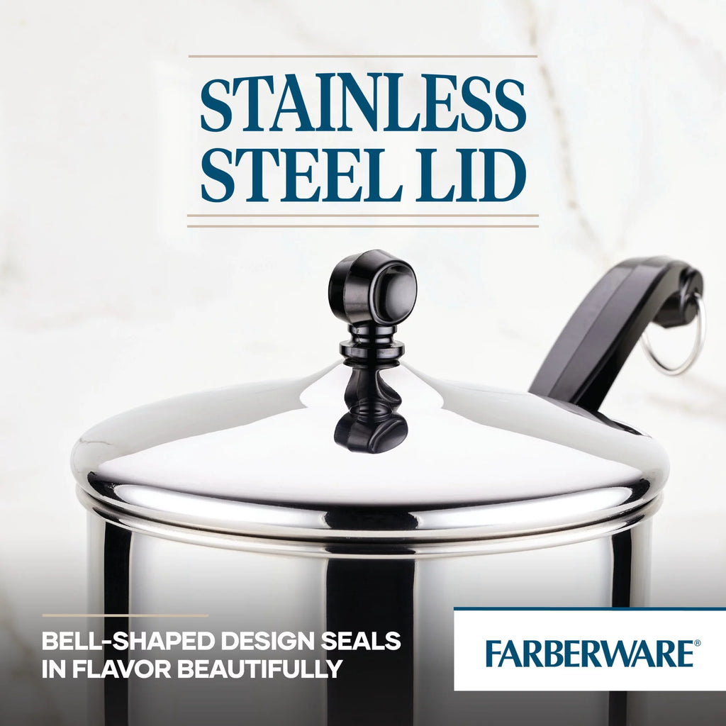 3-Quart Stainless Steel Saucepan with lid R345