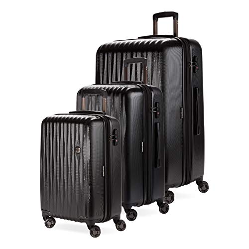 Gunmetal Expandable Hardside Luggage with Spinner Wheels and TSA Lock, Carry-On 19-Inch M67149