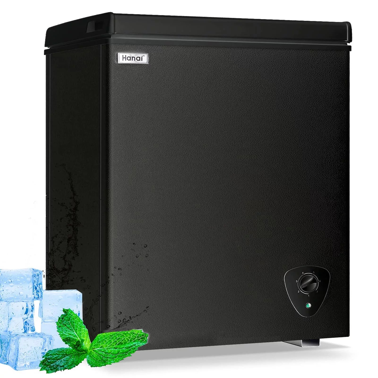 3.5 Cubic Chest Freezer with Removable Storage Basket O285