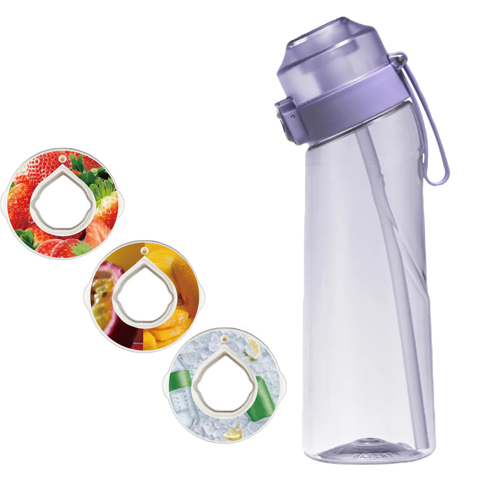 Purple Flavored Water Bottle with 3 Pods I3073