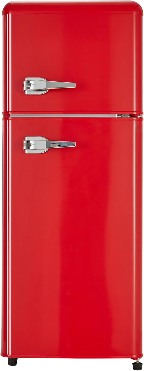 Compact Retro Refrigerator, 4.5 cu. ft. Dual Zone Q548