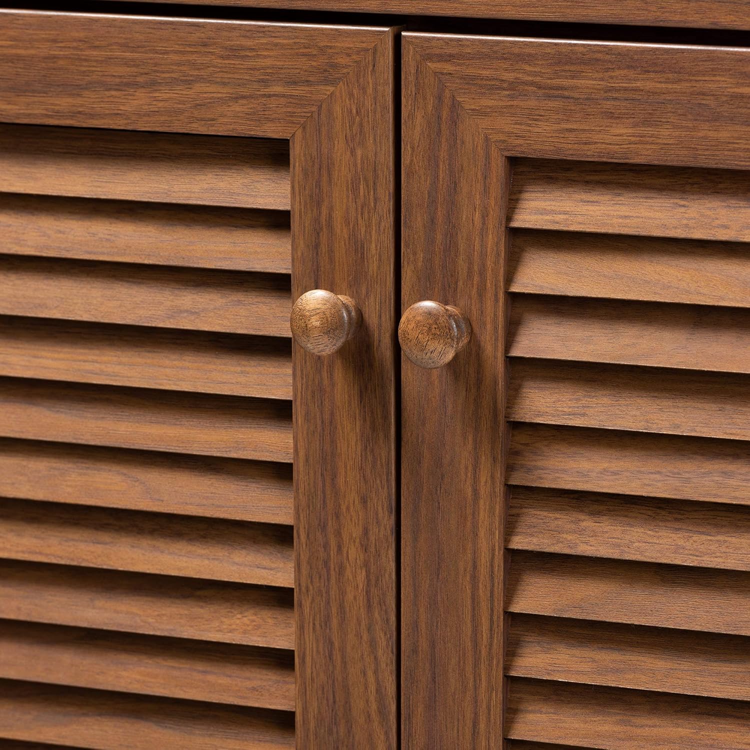 Walnut Shoe Cabinet E3401