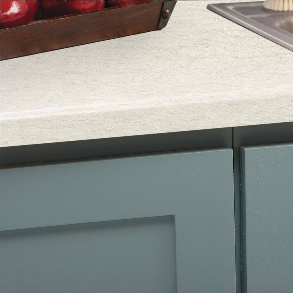 White Laminate Countertop with Backsplash Z876452