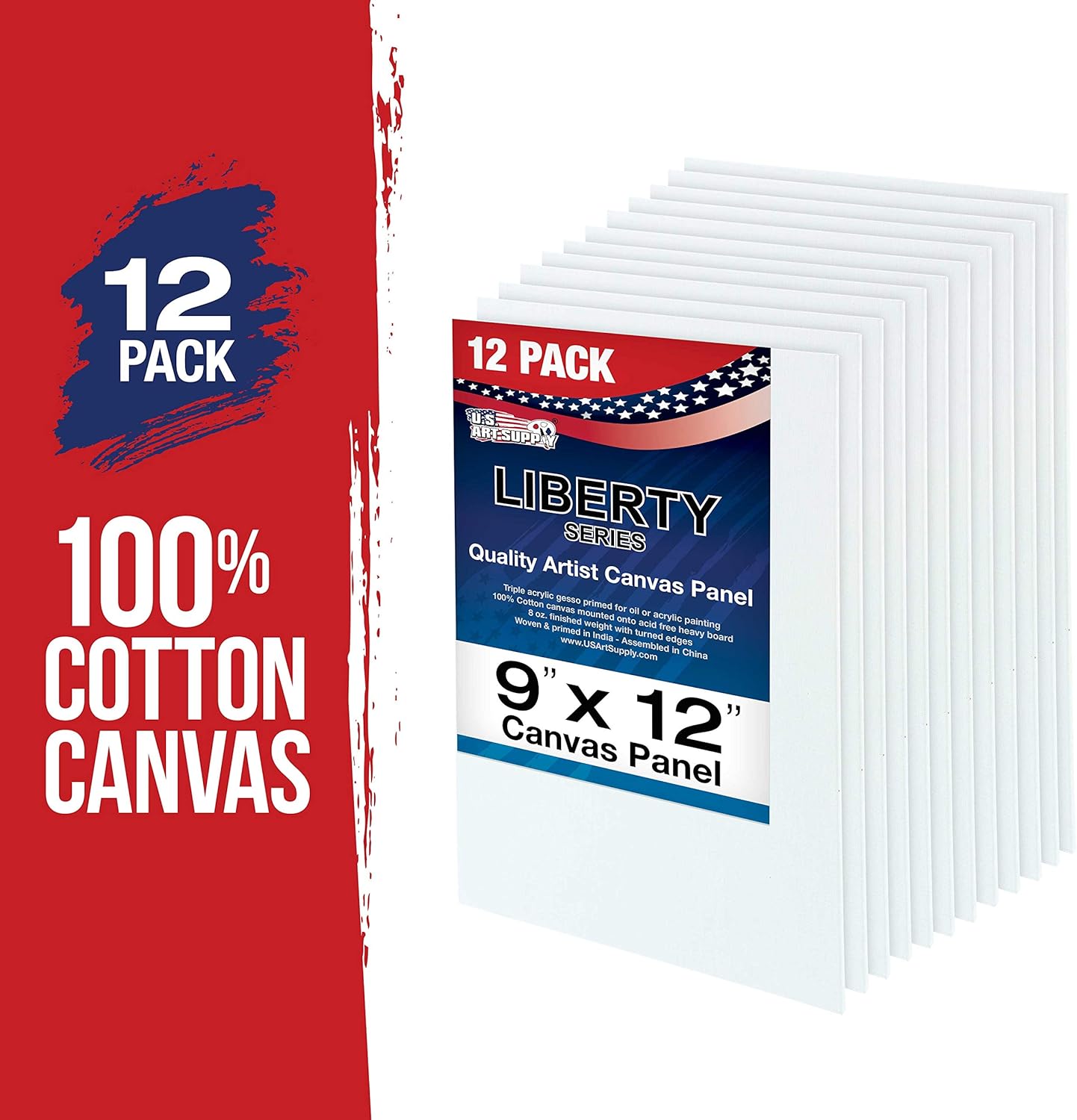 6 Easels, 12 Paint Tube Set, 12 Canvas Panels, 6 Brush Sets & 6 Aprons Painting Kit F3733
