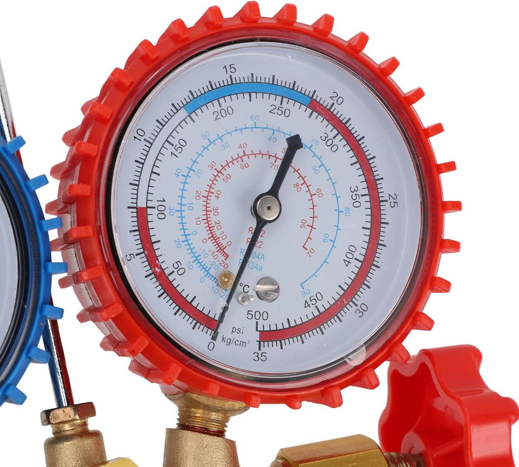 Double Head Anti Shock Vacuum Pressure AC Gauge Set K4842