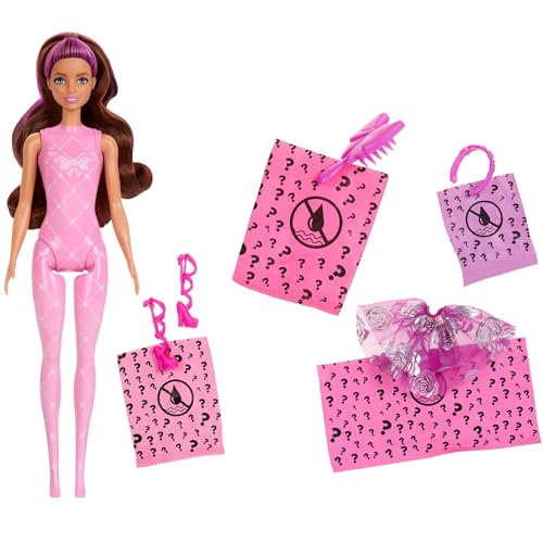 Barbie Doll with Dark-Pink Hair & Sparkly Bodice G32077