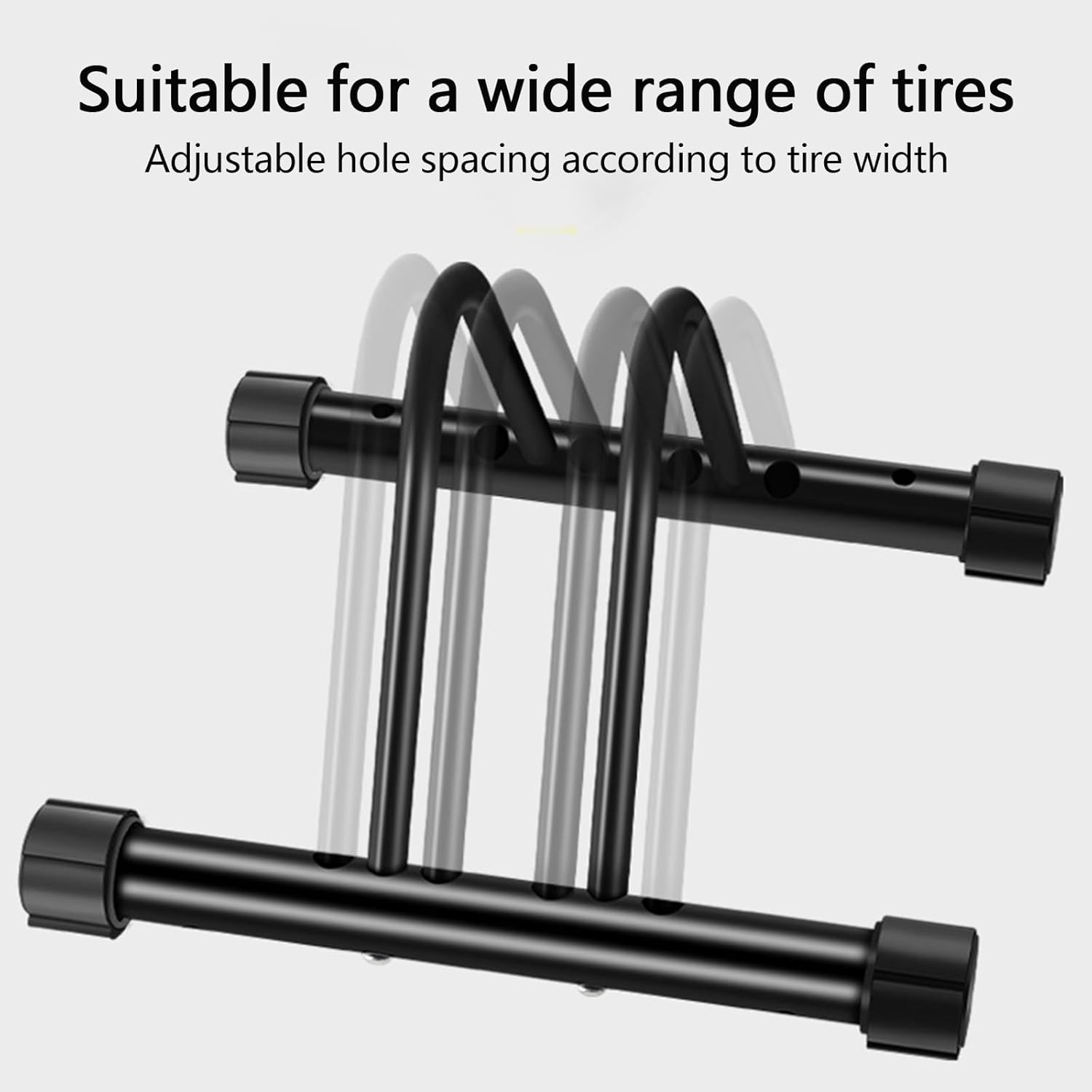 Adjustable Single Bike Floor Stand Parking Rack R988859