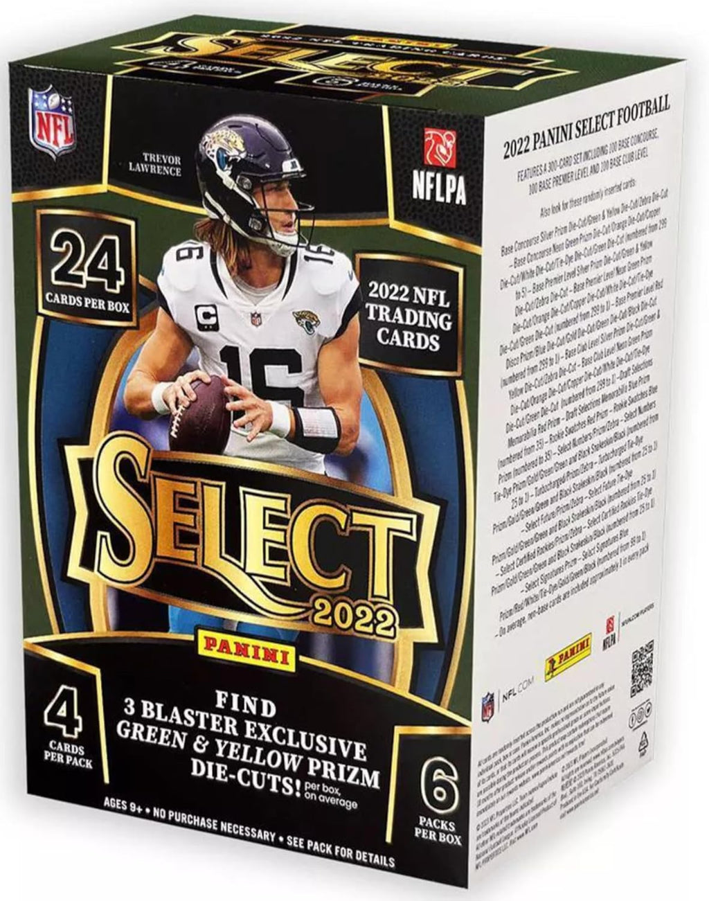 NFL Select Football Trading Card Blaster Box Y189