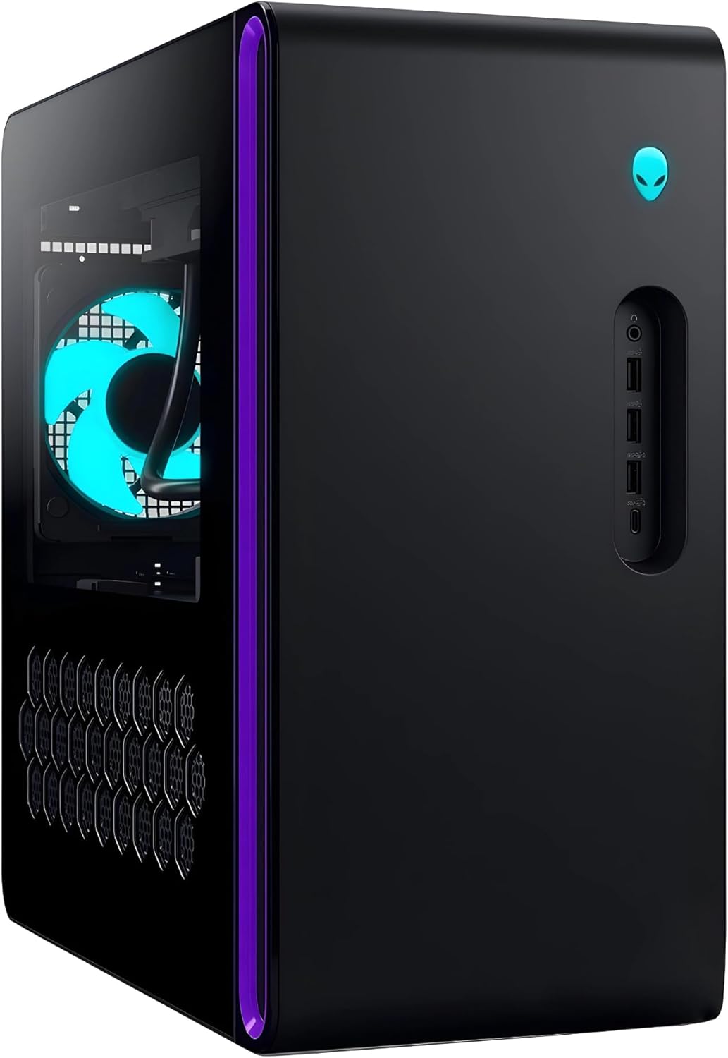 Basalt Black Gaming Desktop PC with Intel Core i7-13700K, 32GB RAM, 1TB NVMe SSD + 16TB HDD, GeForce RTX 4080 16GB, Windows 11 Pro, Liquid Cooling B2794