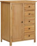 Solid Oak Wood Wardrobe J315200