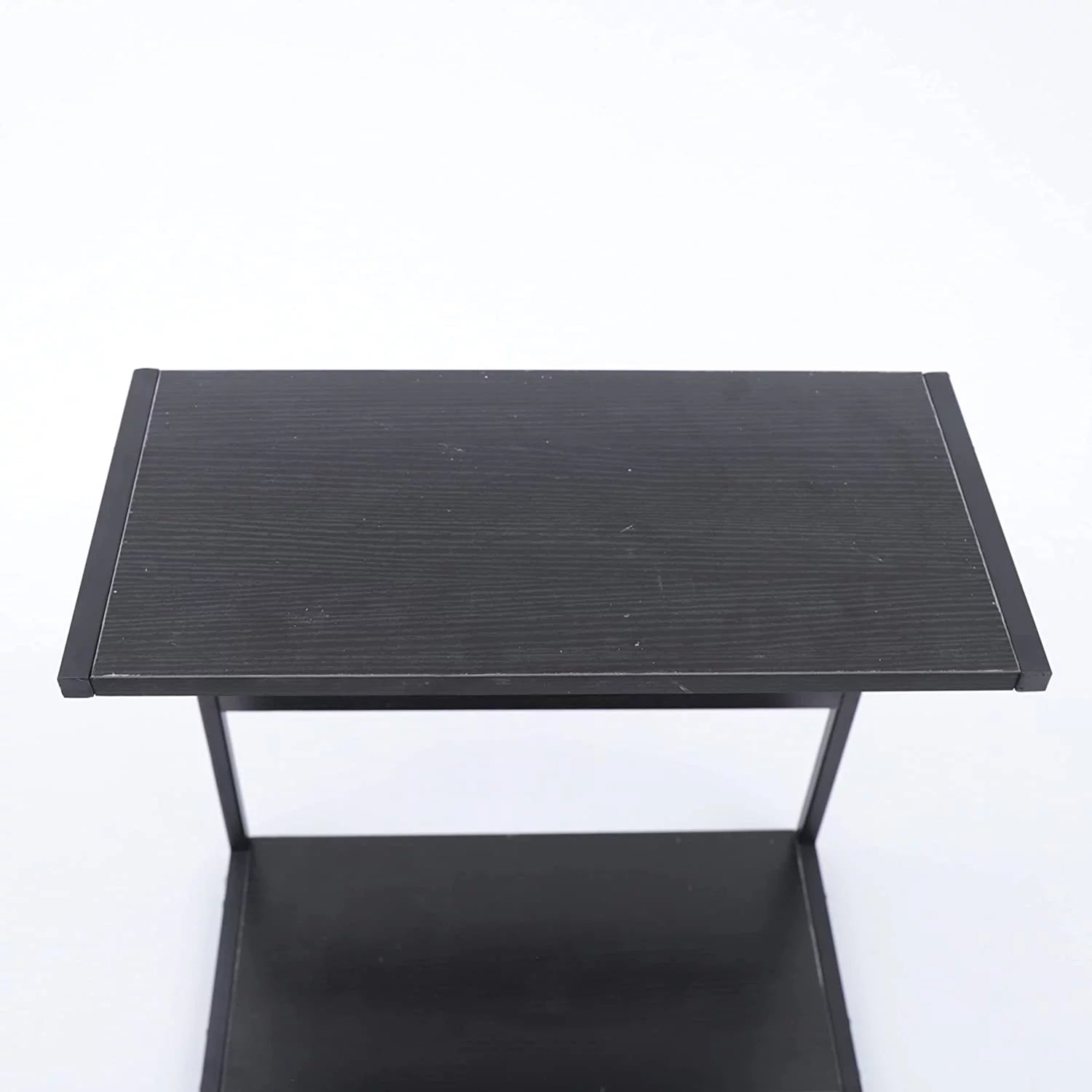 2-Tier Computer Tower Stand with Lockable Wheels B656996