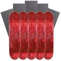 Set of 5 Blank Skateboard Decks with Grip B4035