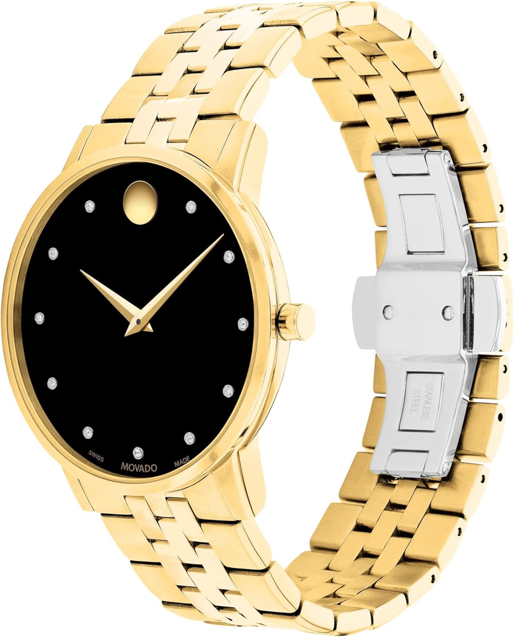 Men's Watch - Swiss Quartz Movement, Stainless Steel Link Bracelet - 40mm G758378