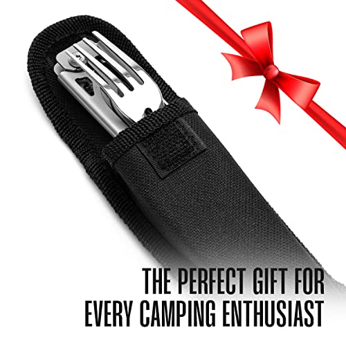 10 In 1 Stainless Steel Pocket Hatchet Multi tool With Sheath S56211