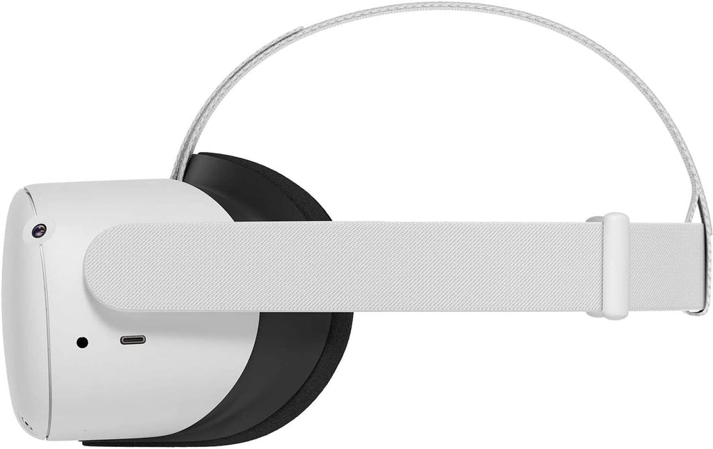128GB White VR Headset Set with USB Type-C Link Cable and 2 Silicone Face Cover N403