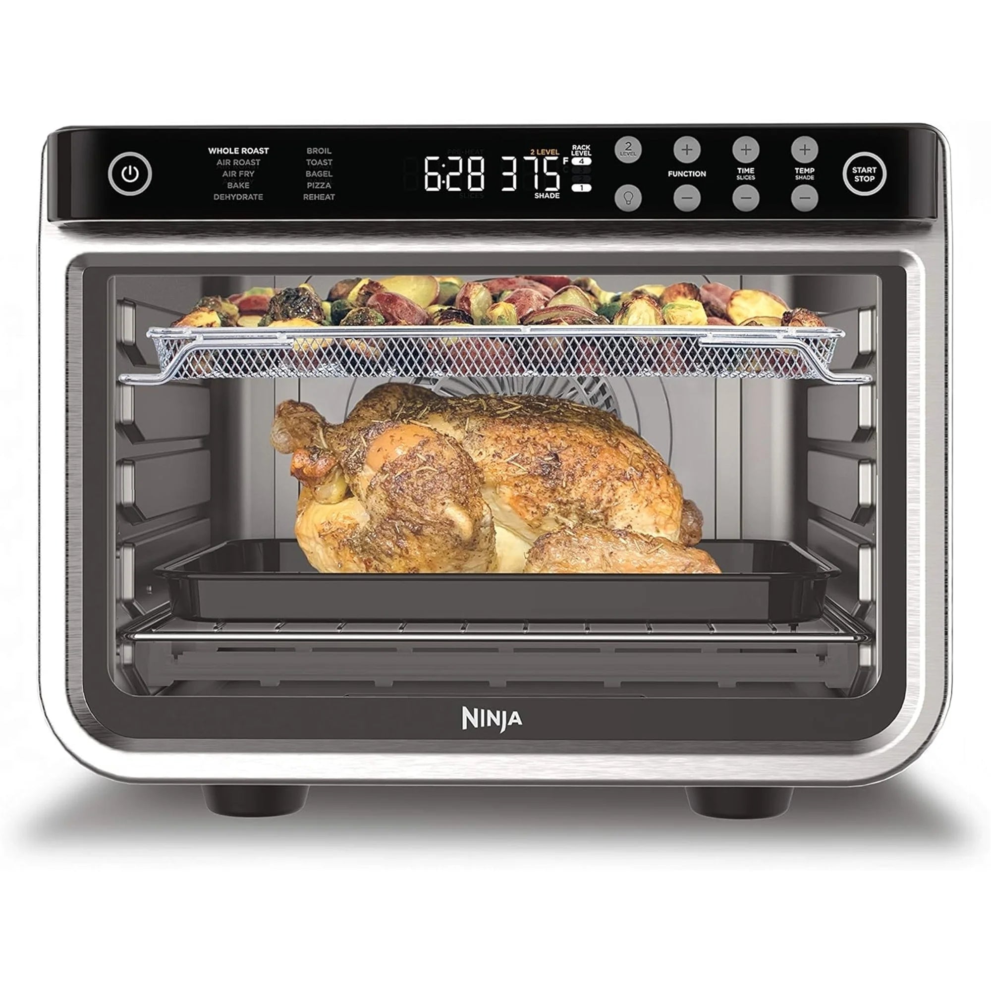 10-in-1 XL Pro Air Fry Oven, Silver Y990