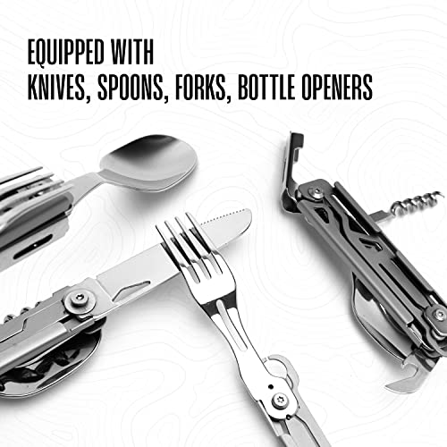 10 In 1 Stainless Steel Pocket Hatchet Multi tool With Sheath S56211