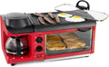 3-in-1 Family Size Breakfast Station, Red K648416
