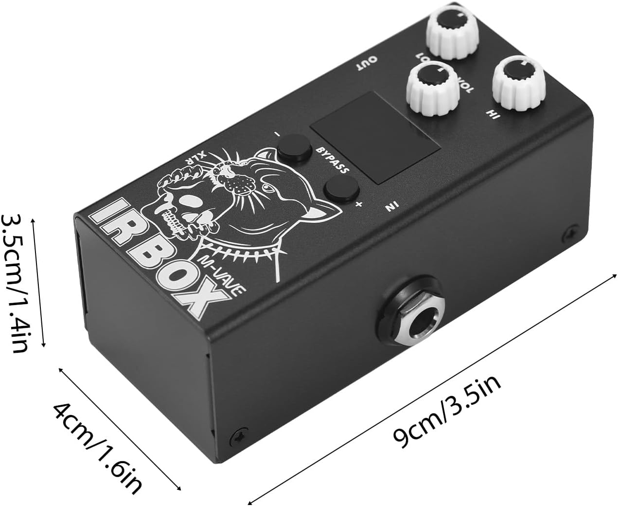 Guitar IR Box Effects Pedal with Speaker Simulator XLR Output Port D164