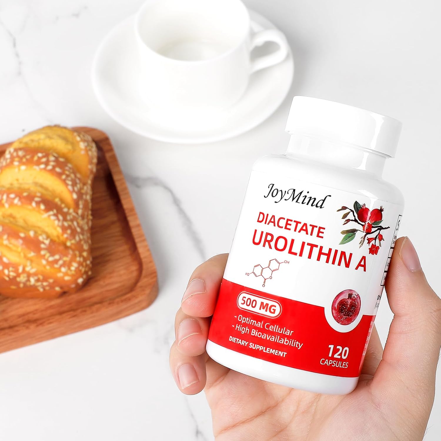 Urolithin A 500mg 120 Vegan Capsules A369735