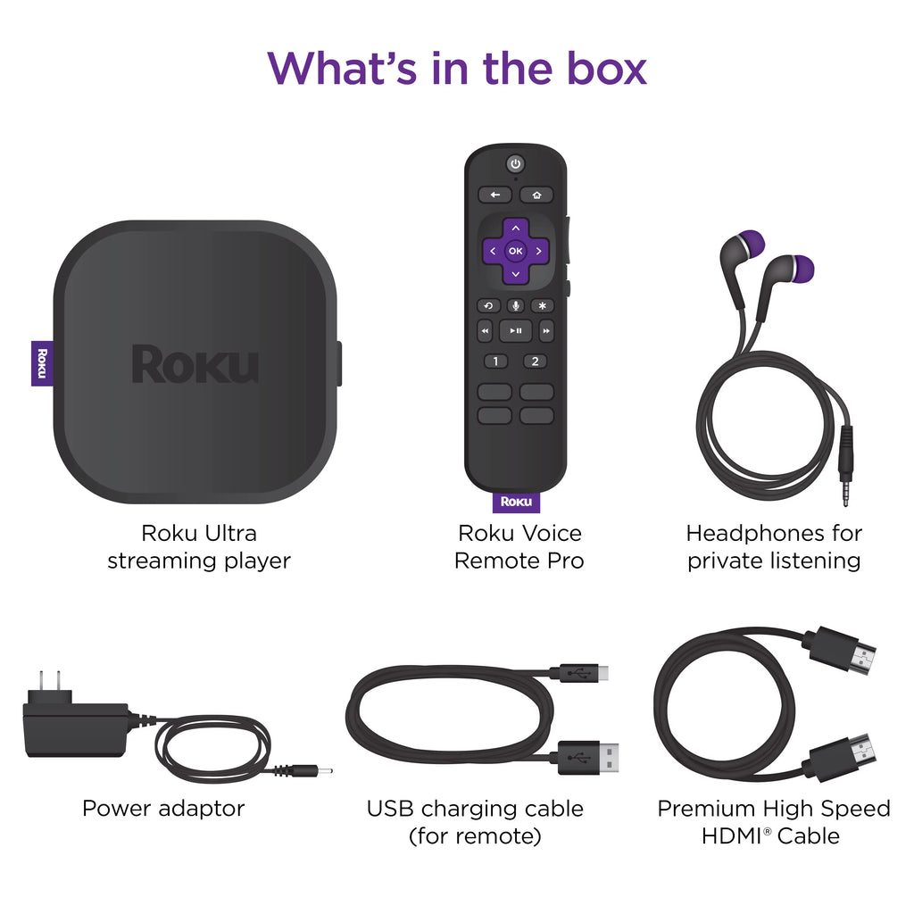 4K HDR Dolby Vision Streaming Device with Voice Remote Z60947