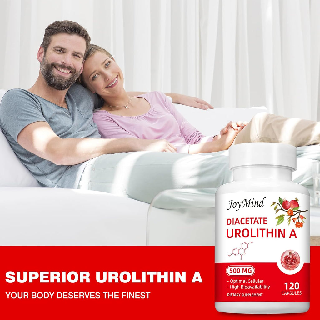 Urolithin A 500mg 120 Vegan Capsules A369735