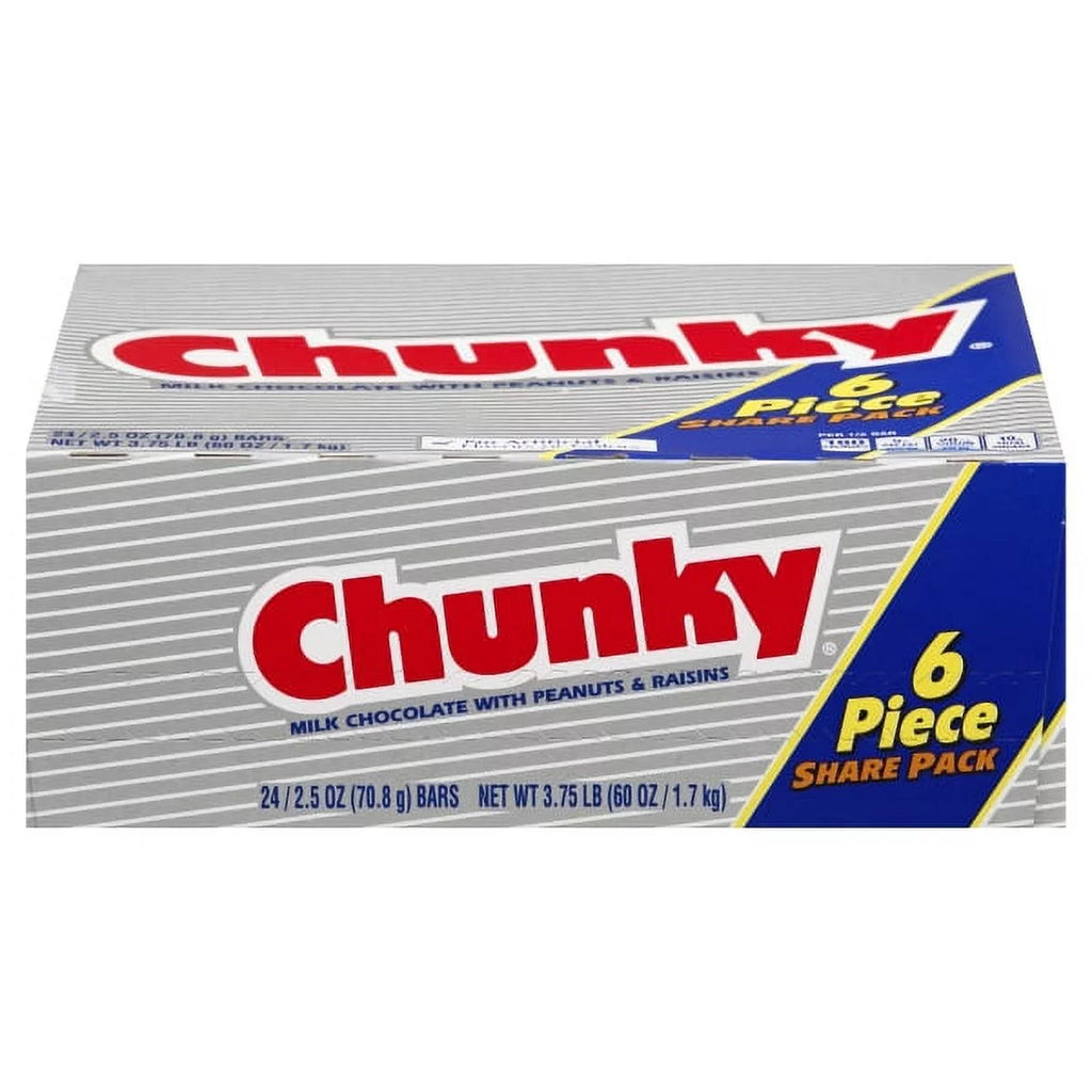 2.5 oz Pack of 24 Milk Chocolate Candy Bars E173128