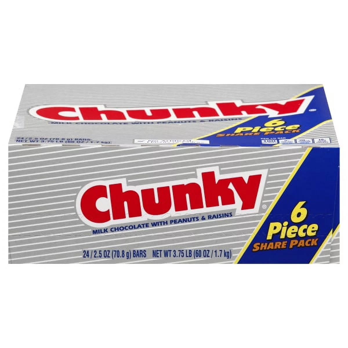 2.5 oz Pack of 24 Milk Chocolate Candy Bars E173128