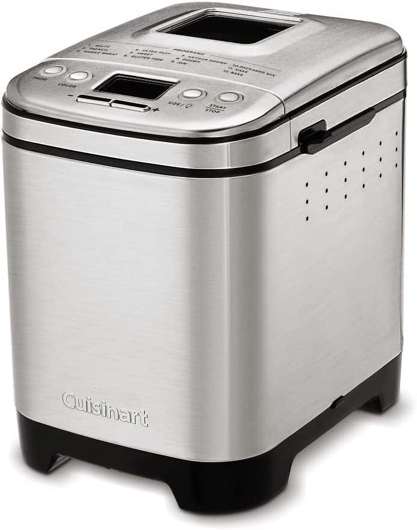 Compact Automatic Bread Maker, Silver Black & Baking Sheet, 17 Inch Sheet Pan, Bronze P67380