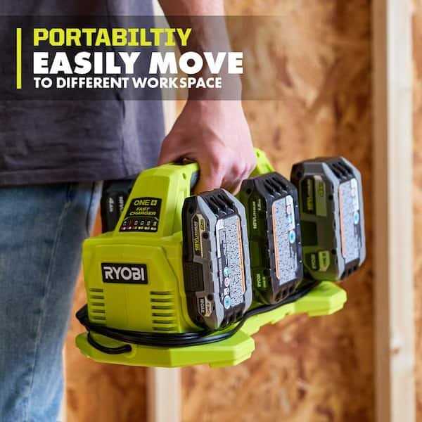 18V Lithium-Ion 2.0 Ah Compact Battery with 6-Port Charger T273