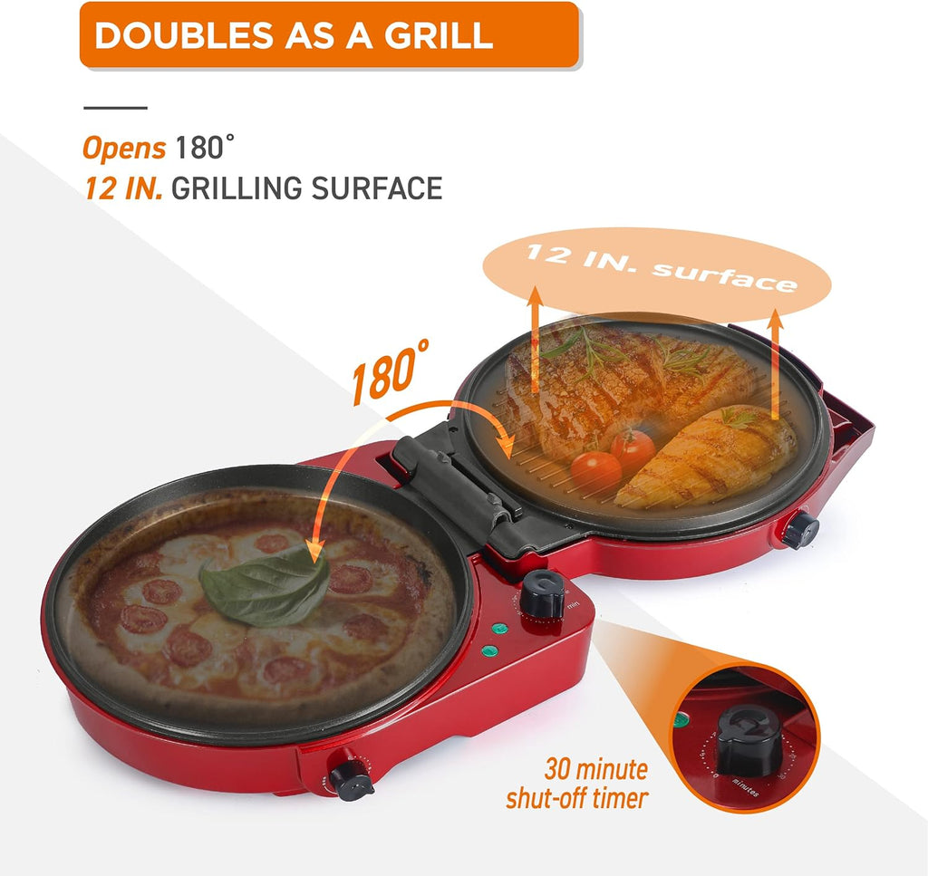Countertop Pizza Maker Electric Grill M420133