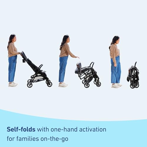 Compact Travel Stroller with Infant Car Seat D629