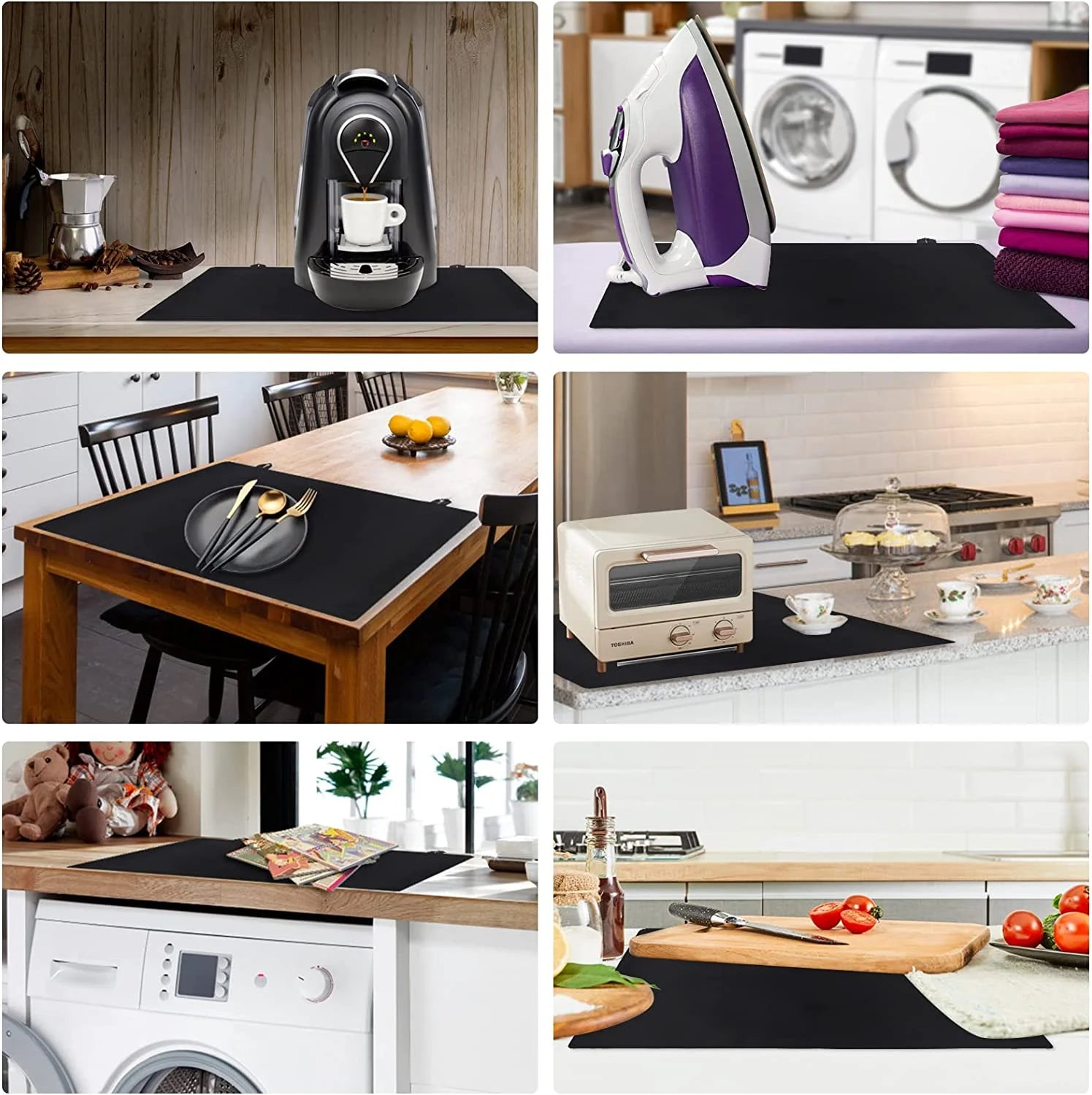 Ceramic Glass Cooktop Protector with 2 Hooks T572500