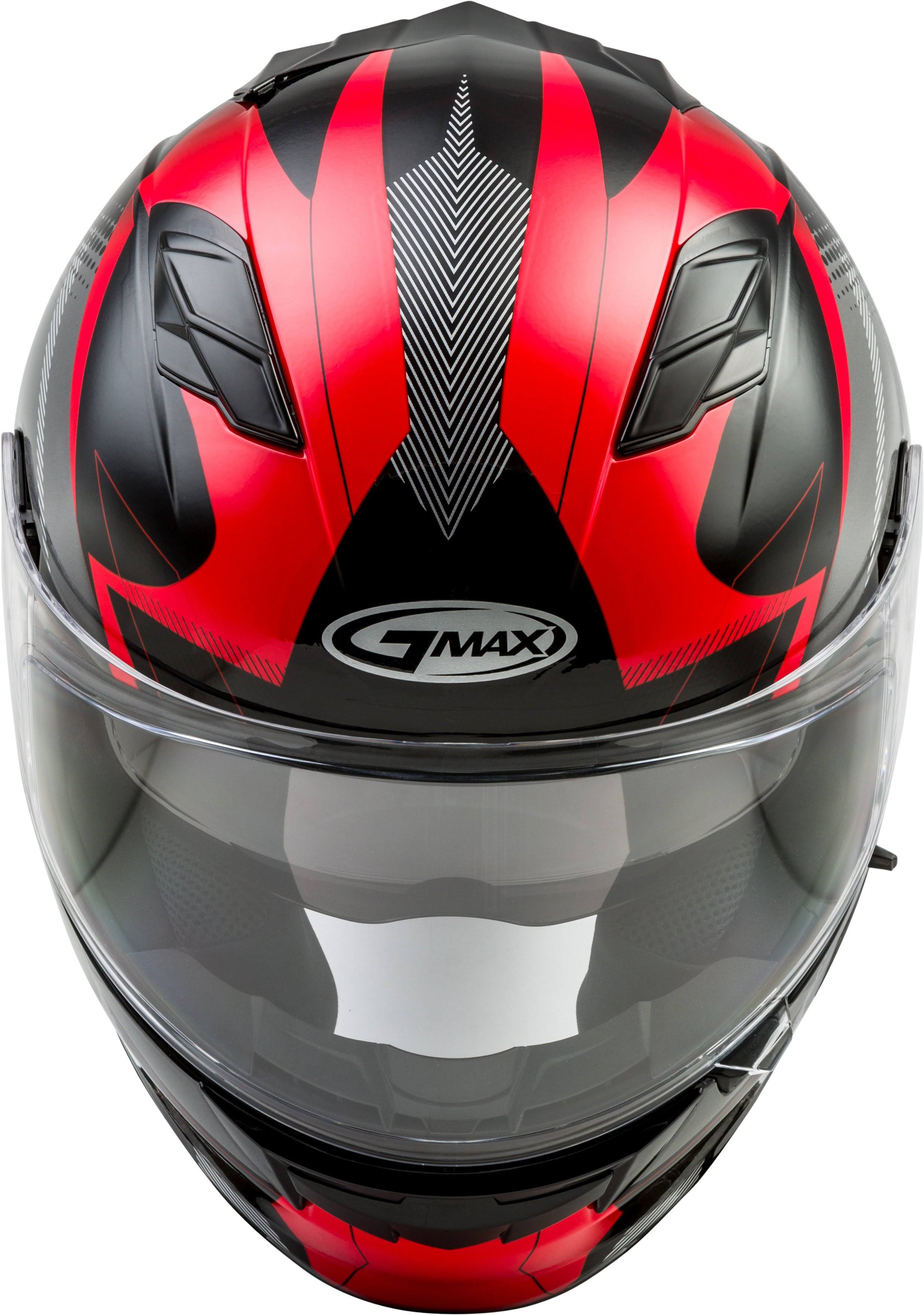 Black/Red Full Face Helmet O6757