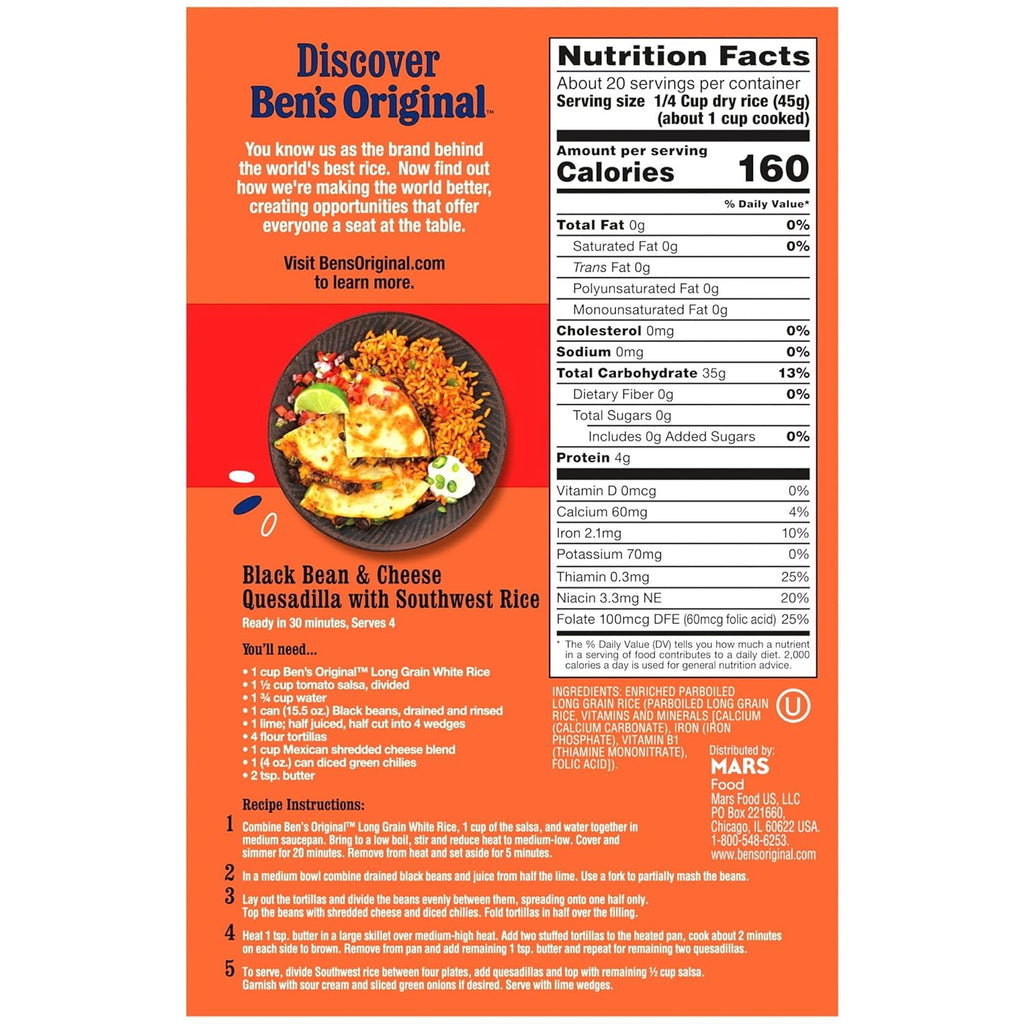 2 lb Parboiled White Rice I4516