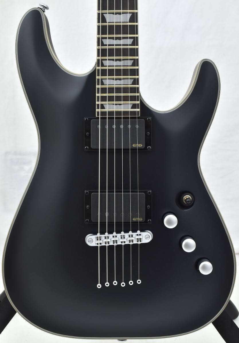 Satin Black Electric Guitar O422