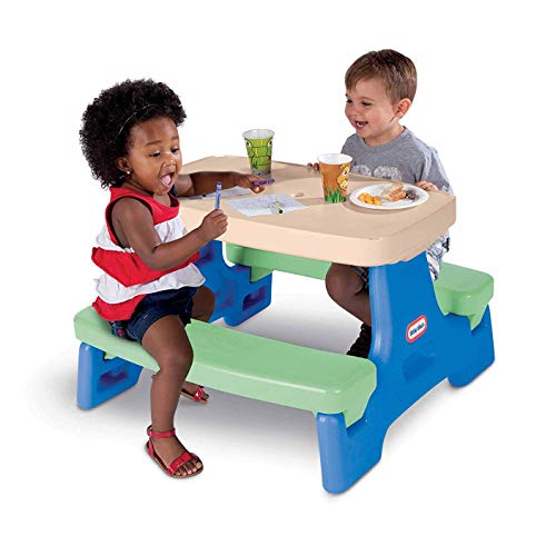 Blue Green Kid Picnic Play Table Q5141