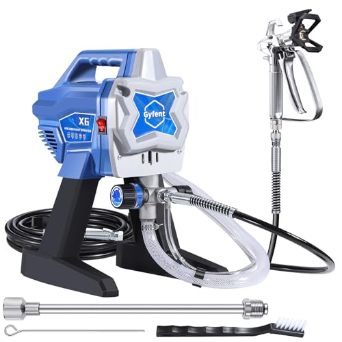 700W HVLP Paint Sprayer with 5 Nozzles & 1200ml Container Y5605