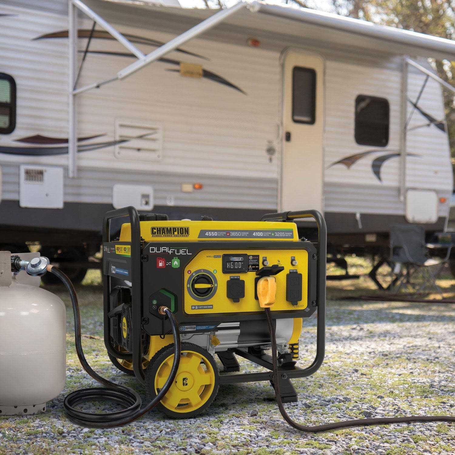 3650 W Dual Fuel Generator Y789