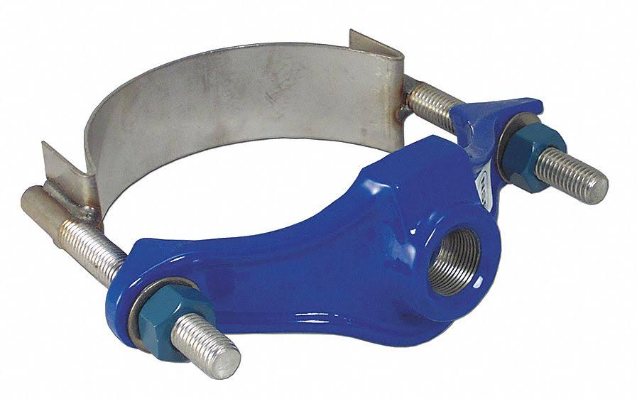Saddle Clamp, 2 In, Outlet Pipe 3/4 In G505