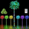 6FT 400 LED Lighted Palm Tree with Coconuts Artificial Palm Tree K510302