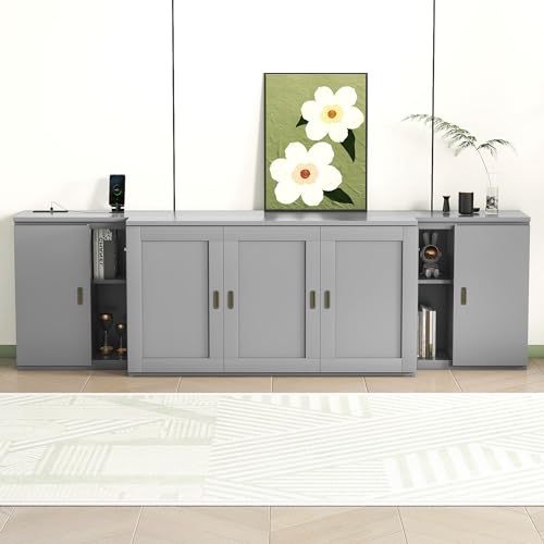 Murphy Bed with Storage Shelves and Drawers X190793