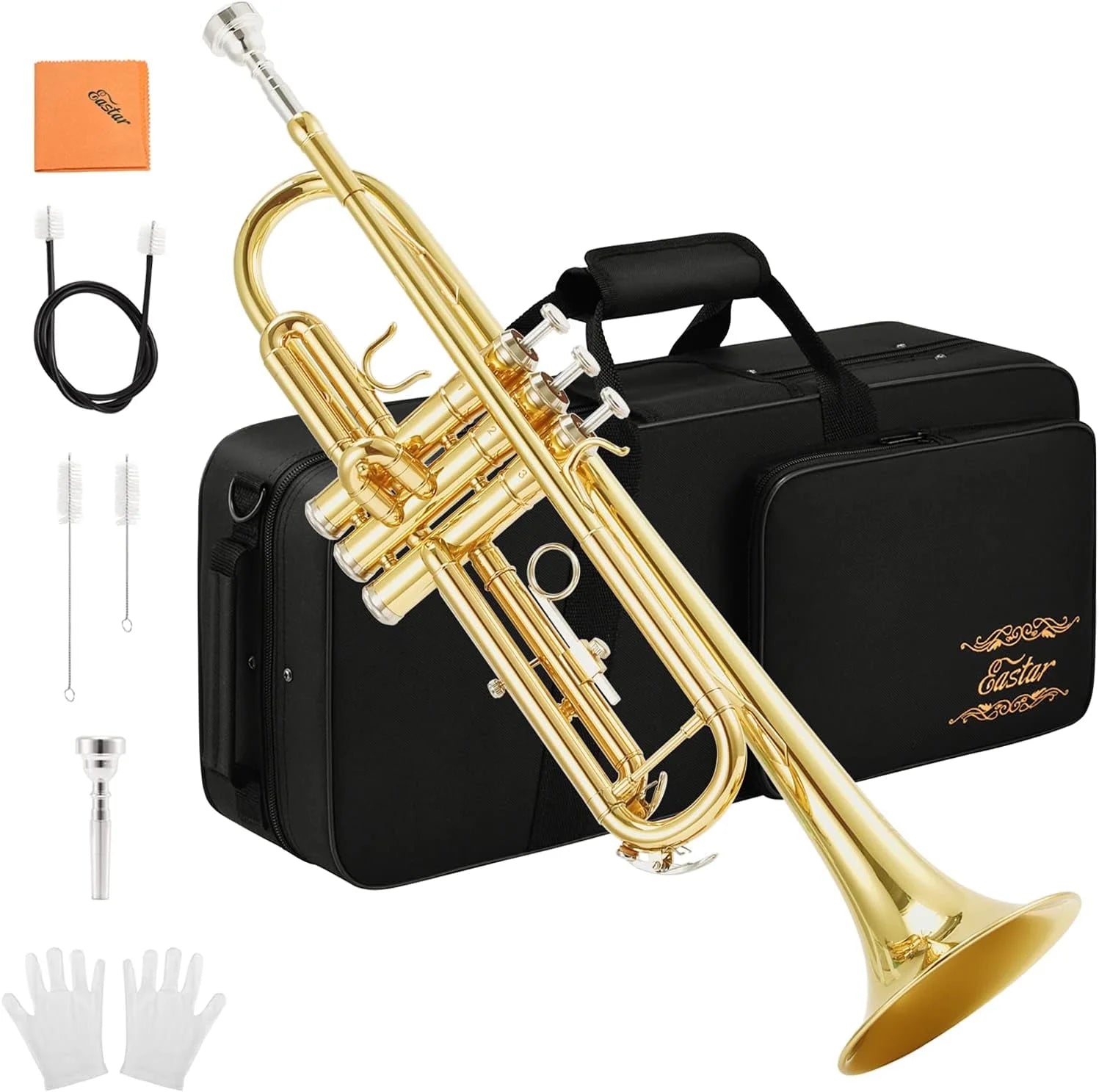 Bb Standard Brass Trumpet with Case B936