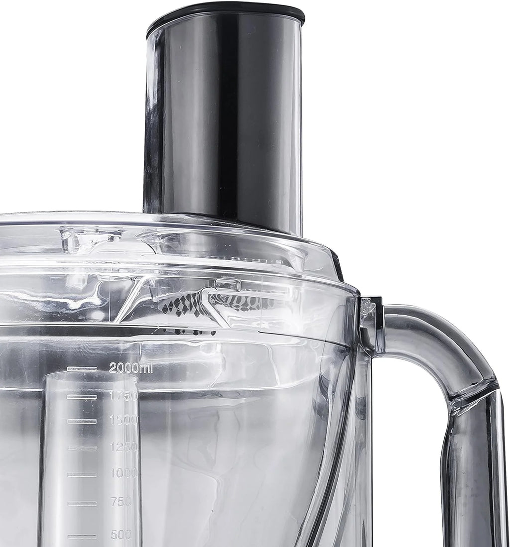 8-Cup Stainless Steel Black Food Processor S44813