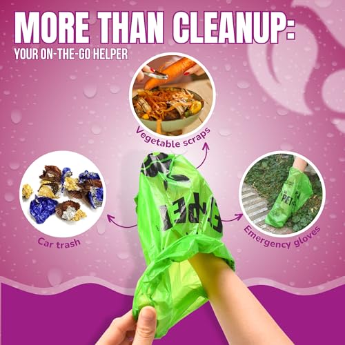270 Counts Unscented Plant Based Dog Poop Bags I3721