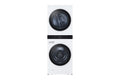 Single Unit Front Load Washer and Electric Dryer E7783